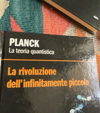 4 volumi collana “grandi idee della scienza “