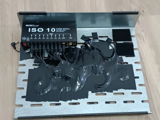 Pedalboard Fuente alimentación pedales