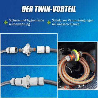 Adaptador Agua WaterTwin para Coche/Caravana