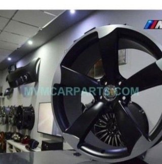 JUEGO DE 4 LLANTAS 20 ROTOR BLACK MAT... rmb459405
