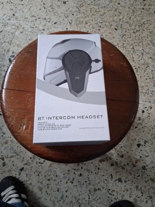 BT Intercom Headset Radio Comunicador