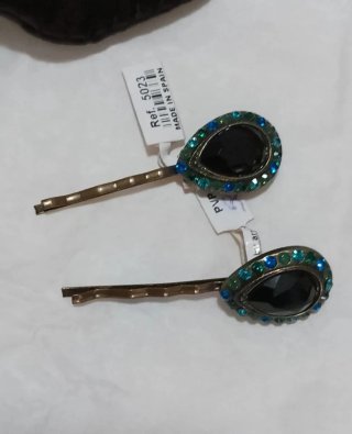Conjunto Swarovski Pendientes, Anillo y Horquillas