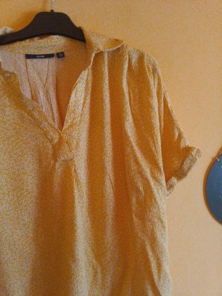 Blusa Kiabi Talla XS Estampada Oversize