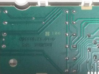 Modulo pulsantiera e schermo per lavastoviglie AEG