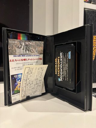 Michael Jackson Moonwalker Mega Drive Sega