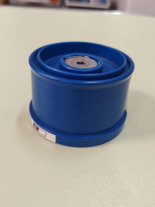 bobina MV Spools in teflon col. BLU capienza 3
