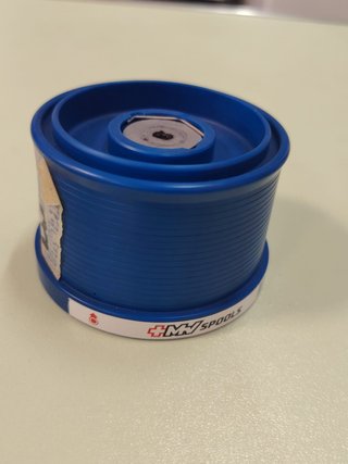 bobina MV Spools in teflon col. BLU capienza 3