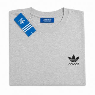 Camiseta Adidas Logo en Gris tallas S-XXL