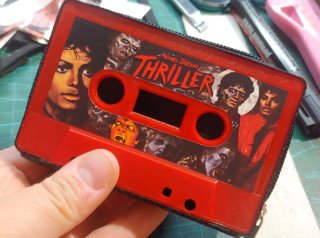 Monedero Casete Michael Jackson Thriller