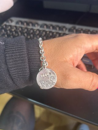 Pulsera rolo de plata Tous Mama Forever