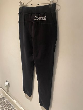 Pantalón deportivo algodón Ellesse negro