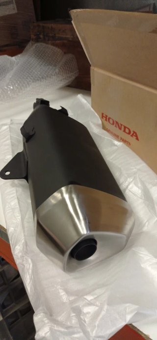 Tubo de escape Honda NC750 nuevo a estrenar