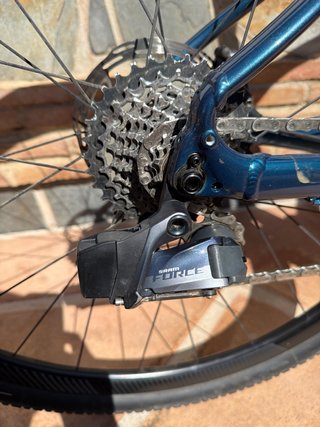 Bicicleta Gravel Merida Azul/Naranja