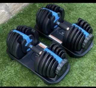 2 Mancuernas regulables de 24kg