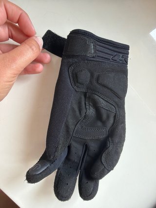 Guantes de moto LS2 negros