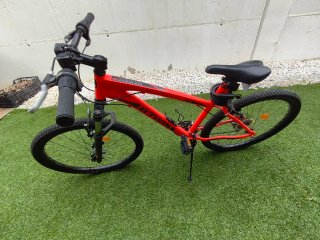 Bicicleta BTWIN Roja