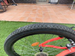 Bicicleta BTWIN Roja