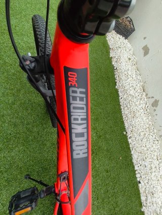 Bicicleta BTWIN Roja