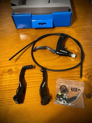 Shimano Freno V-Brake y Maneta