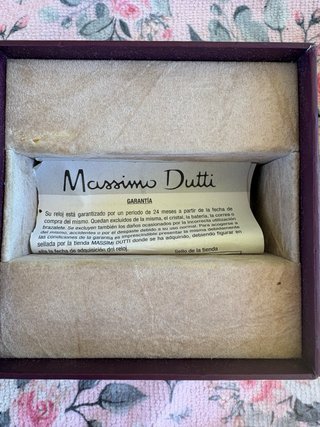 Reloj Massimo Dutti Caballero Original