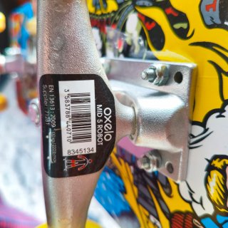 Skate MID 5 Robot + Casco + Protecciones