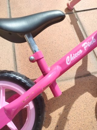 Bicicleta infantil Chicco rosa sin uso