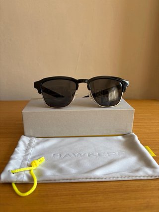 Gafas de Sol Hawkers Negras y Plateadas