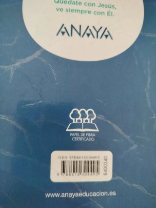 Libro religión católica 5 primaria