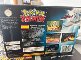 Nintendo 64 Pokémon Stadium + Transfer Pak