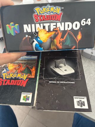 Nintendo 64 Pokémon Stadium + Transfer Pak
