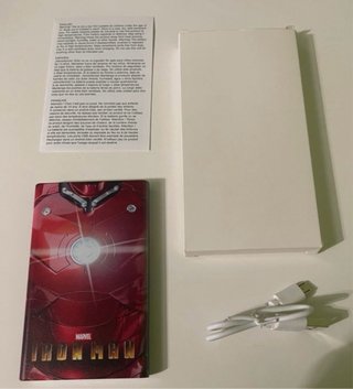 Batería Externa Iron Man Marvel