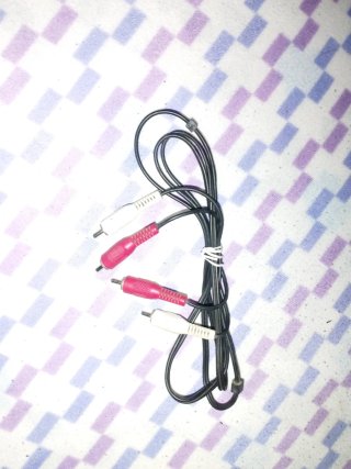 Cables RCA 3x 2x Rojo 1x Blanco