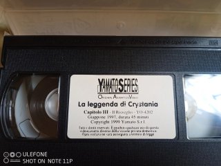 Vhs La leggenda di Crystania Capitolo III-Yamato V