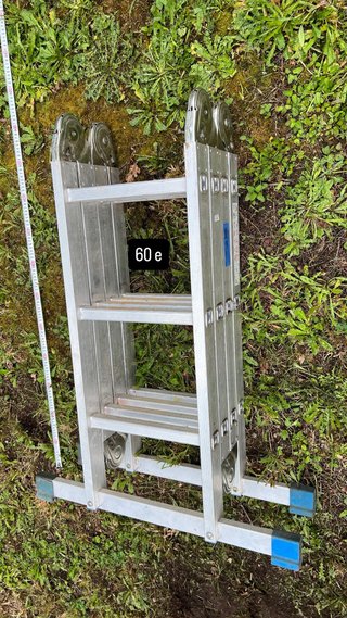 Escalera aluminio 20€