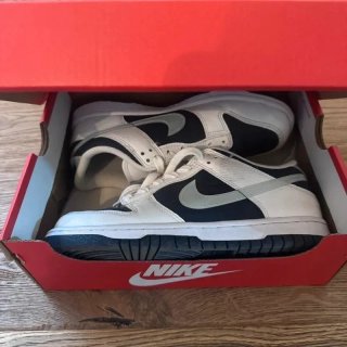 Nike Dunk Low GS Bianco/Blu Armory 37.5