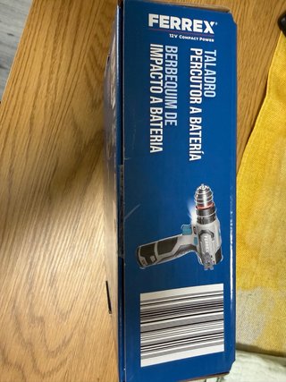 Taladro Percutor Ferrex 12V Compact Power