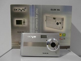Cámara Digital Odys Slim X6 Plata