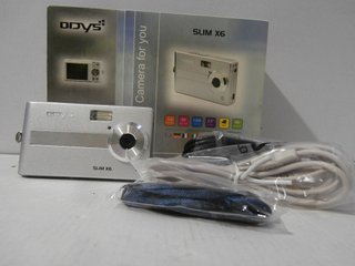 Cámara Digital Odys Slim X6 Plata