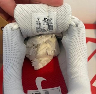 Scarpe Nike Argento e Rosse