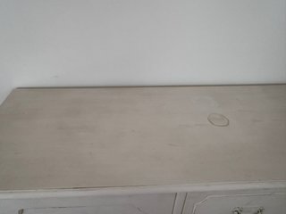 Cómoda de comedor blanco