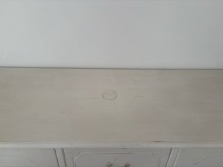 Cómoda de comedor blanco