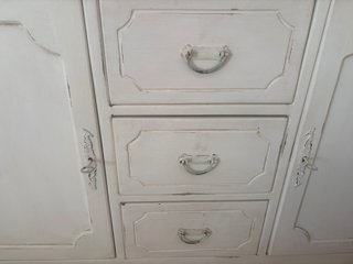 Cómoda de comedor blanco