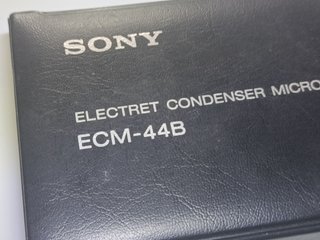 Caja Para Micrófono Elektret Sony ECM-44B