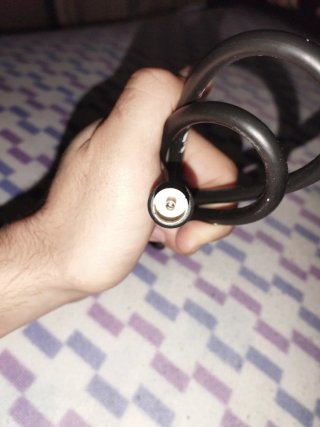 Cable coaxial negro