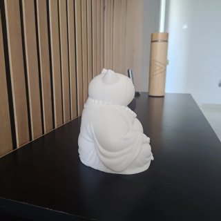 Figura Budha Snorlax Blanca