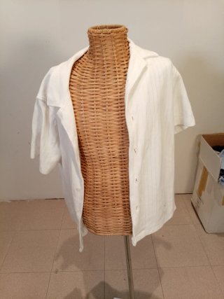 Camicia Guess bianca a righe