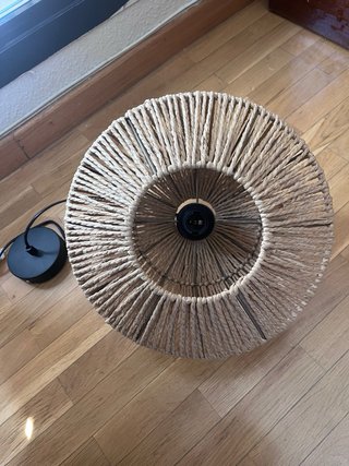 Lámpara de techo IKEA estilo natural