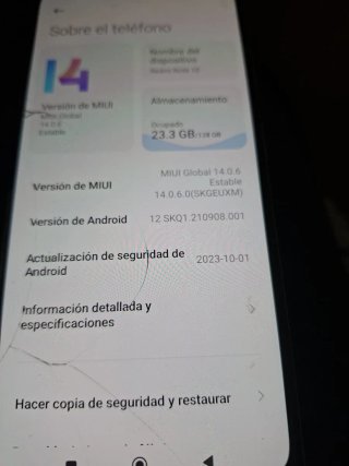 Xiaomi Redmi 14 i Recoger en Mula Sin   cargado
