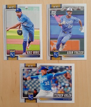 Lote 13 Cromos Kansas City Royals