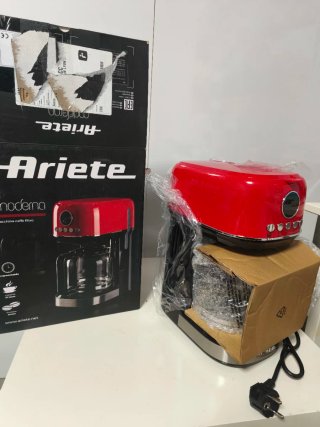 Cafetera Ariete Moderna Roja